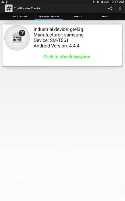 Root Busybox Checker स्क्रीनशॉट 2