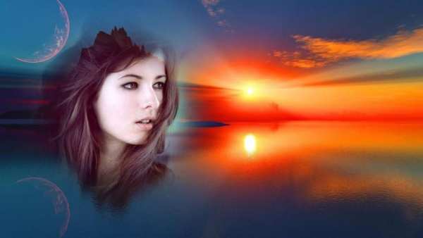 Sunset Photo Frames скриншот 1