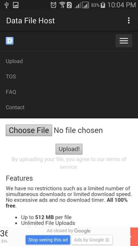 Data File Host screenshot 2