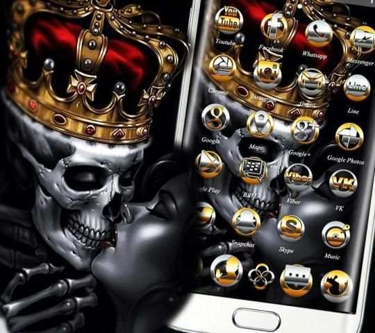 King n Queen gold Silver Theme скриншот 5