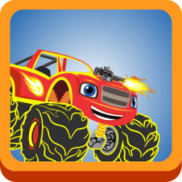 Blaze Monster Animals Racing आइकन