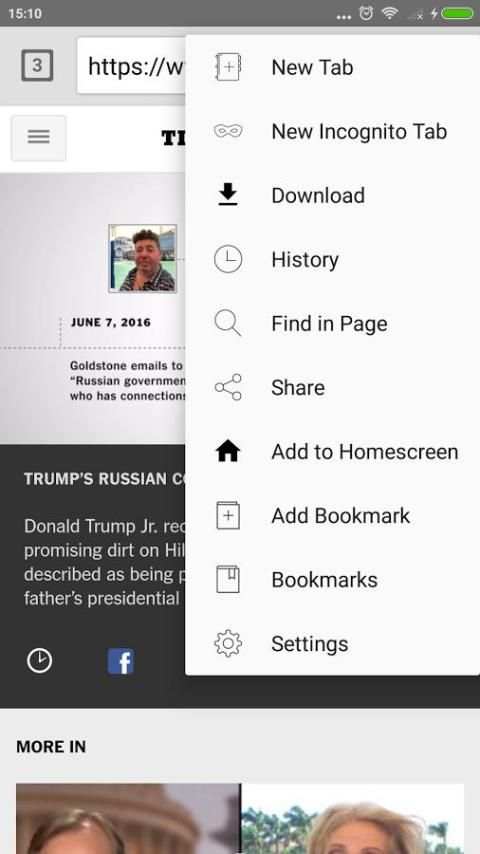 Private Web Browser screenshot 2