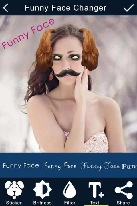 Funny Face Maker : Photo Editor screenshot 3