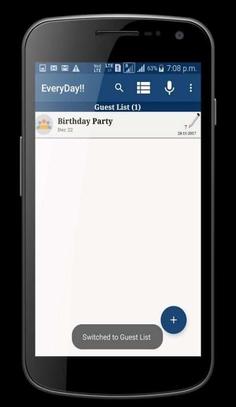 EveryDay List Manager screenshot 4