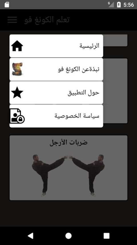 تعلم الكونغ فو screenshot 5