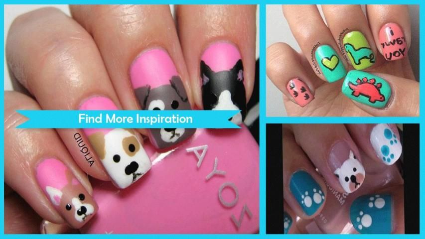 Autumn Animal Nail Art Tutorial for Barry M | Brit Nails