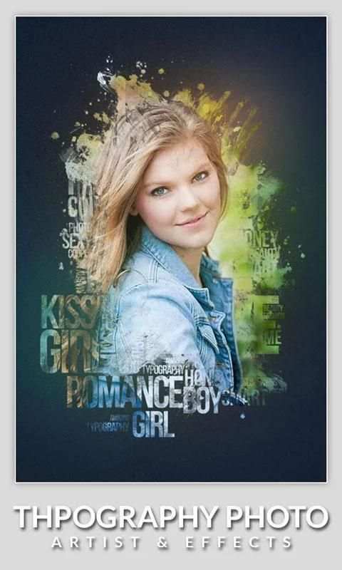 Typography Photo Artist Effects screenshot 2