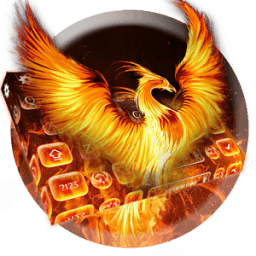 Тема Flame Phoenix Keyboard иконка