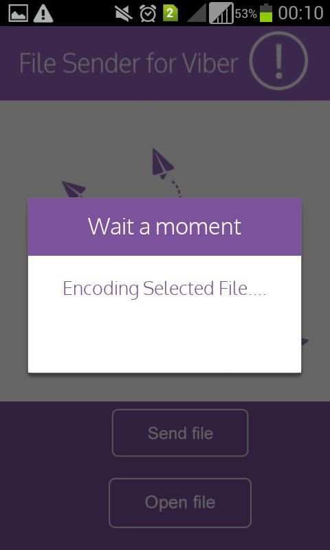 File Sender for Viber(demo) 2 تصوير الشاشة