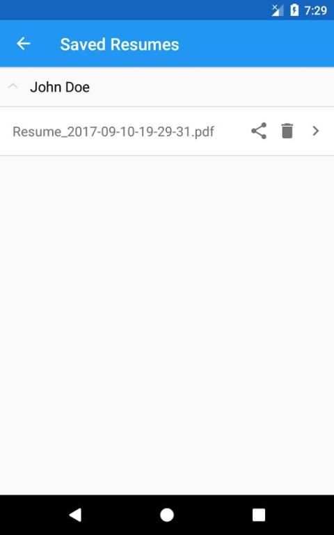 Make My Resume скриншот 10