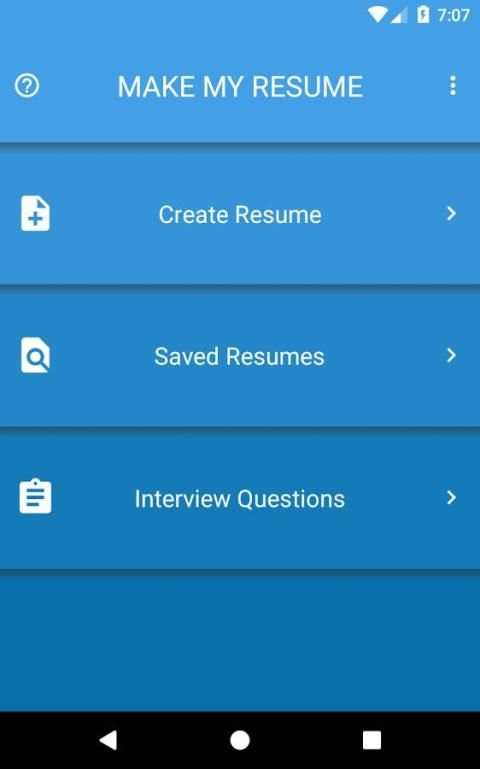 Make My Resume скриншот 7