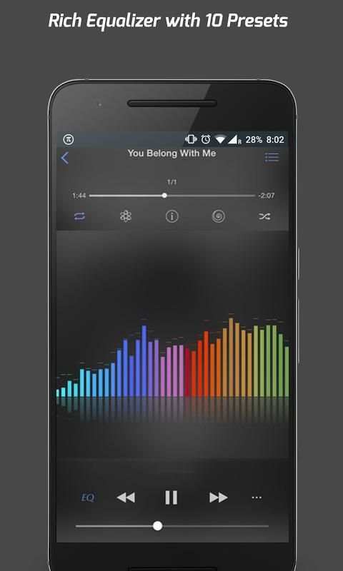 Music Player स्क्रीनशॉट 4