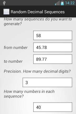 Generate Random Numbers - Free скриншот 20