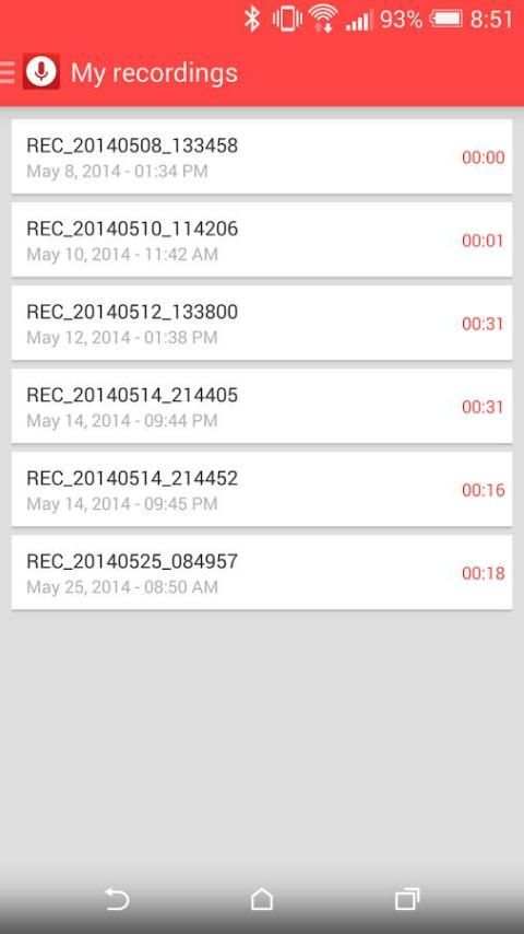 Sound Recorder скриншот 1