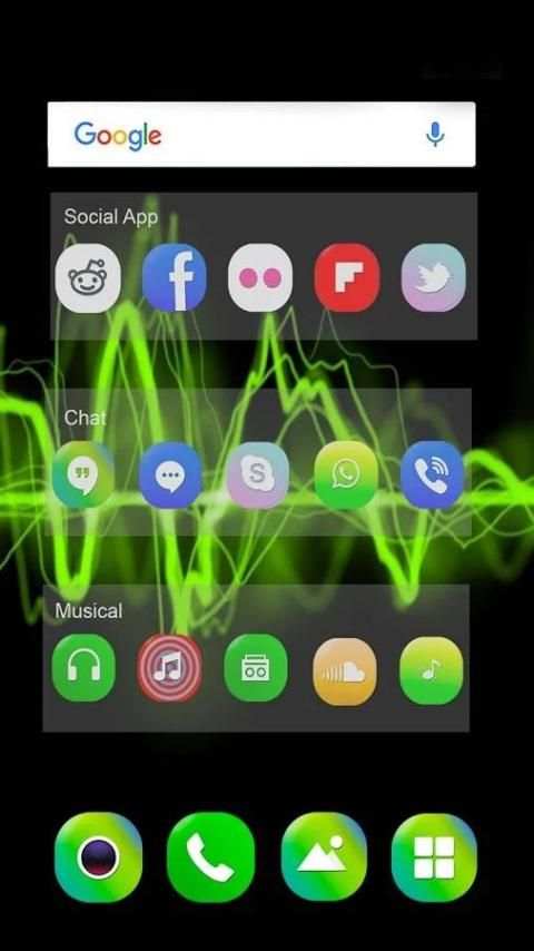 Theme | Launcher for Razer Phone скриншот 2
