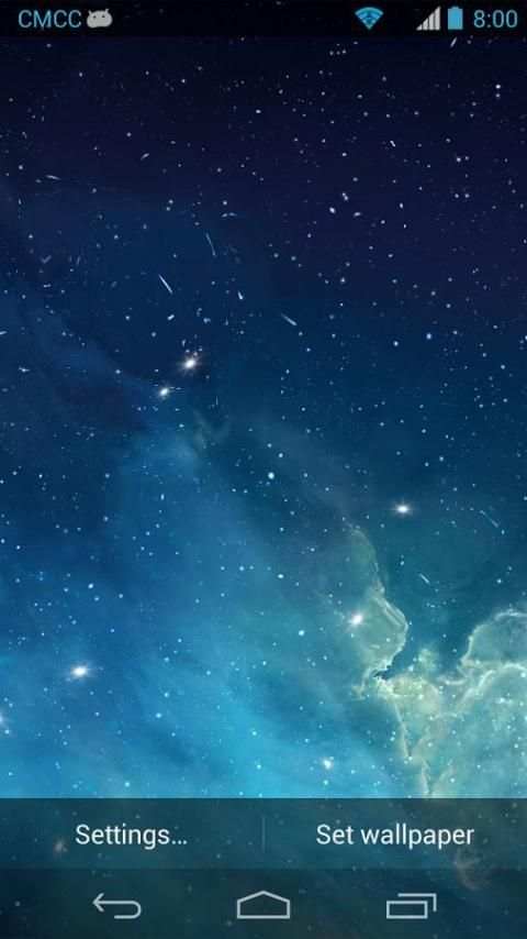 Galaxy Water Ripple Lwp screenshot 5