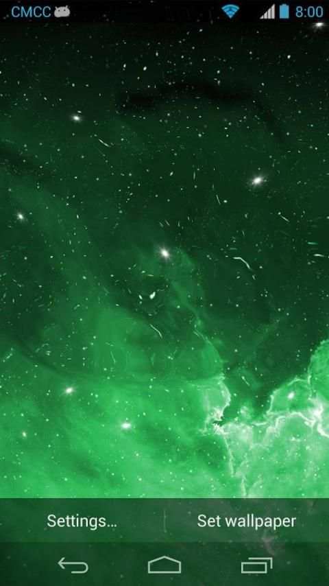 Galaxy Water Ripple Lwp screenshot 3