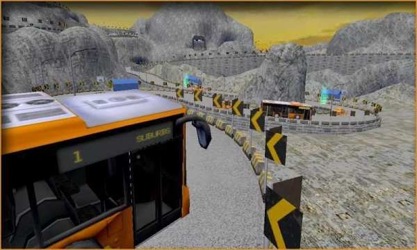 Bus Simulator 2017 Mountain Free screenshot 4