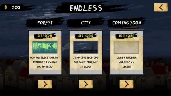 Ninja Scroller - The Awakening screenshot 2