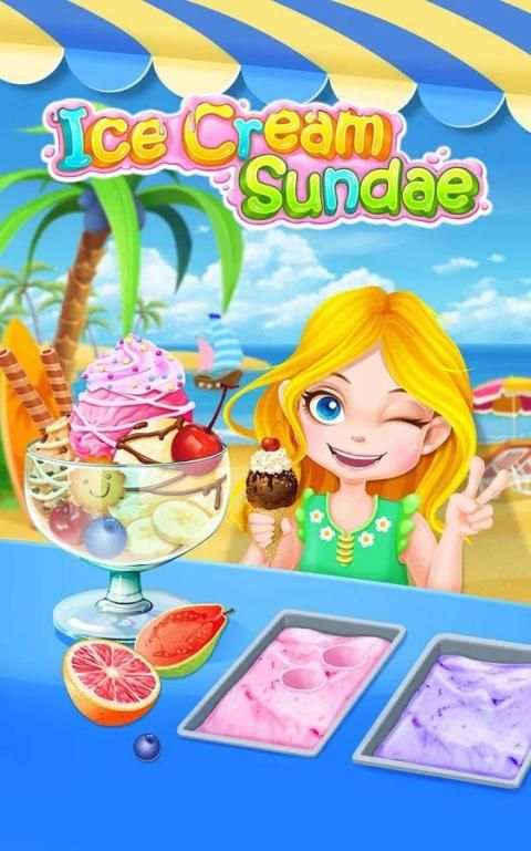 Ice Cream Sundae Maker 2 1 تصوير الشاشة