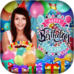 Happy Birthday Photo Editor : Birthday Frames иконка