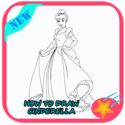 How to Draw Cinderella иконка