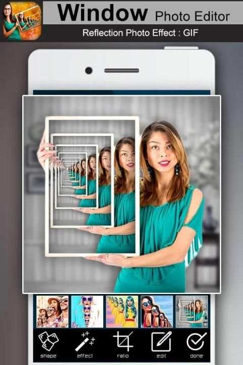 Photo Window Editor : Repeat Photos Animation 2 تصوير الشاشة