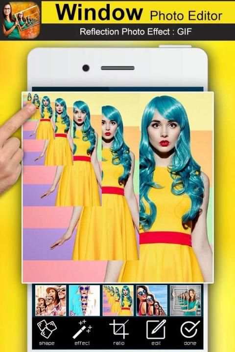 Photo Window Editor : Repeat Photos Animation скриншот 4