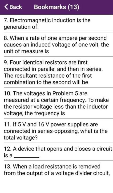 Electrical Engineering скриншот 1