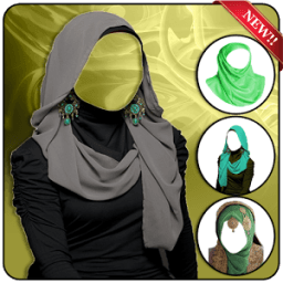 hijab style photo collage иконка