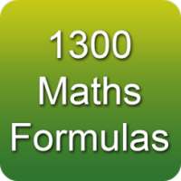 1300 Math Formulas on 9Apps