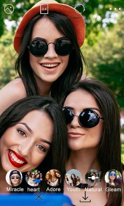 B712 Selfie Camera Editor Expert скриншот 1