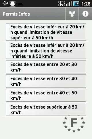Permis Infos स्क्रीनशॉट 3
