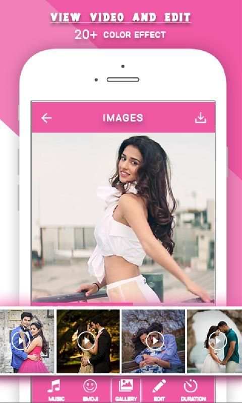 Photo Video Movie Maker स्क्रीनशॉट 7
