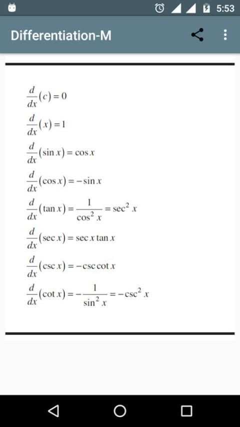 Differentiation-M скриншот 1