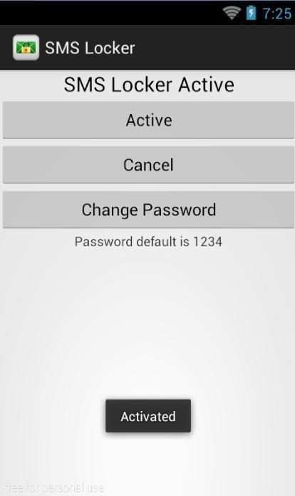 SMS Lock - Message Locker скриншот 3