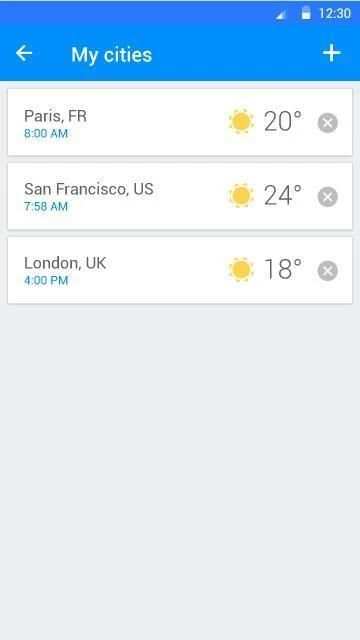BeWeather screenshot 2