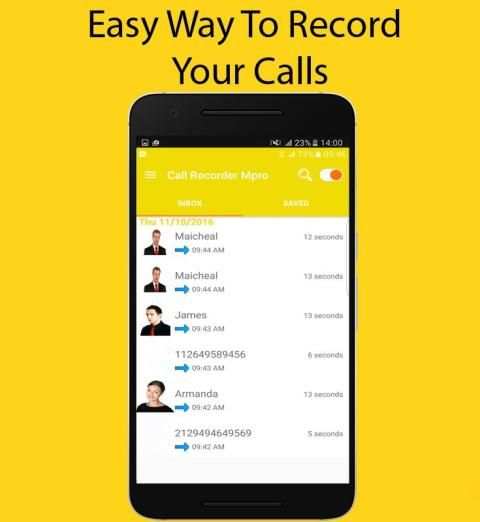 Call Recorder -Mpro स्क्रीनशॉट 5