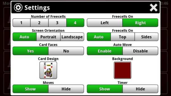 FreeCell screenshot 5