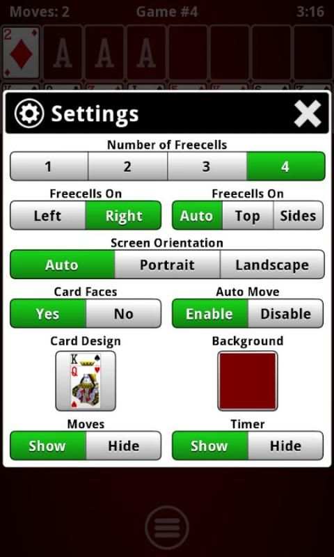 FreeCell screenshot 13