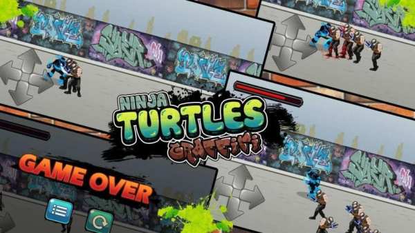 Turtles Ninja Graffiti Fight screenshot 1