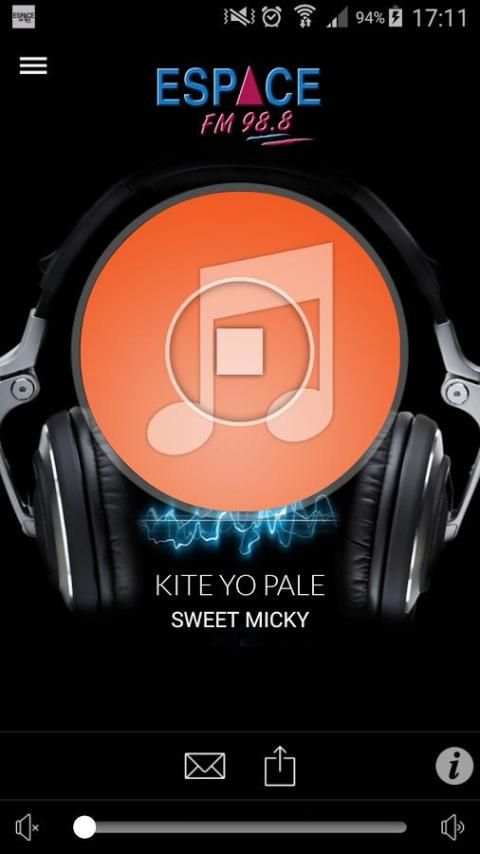 ESPACE FM 98.8 screenshot 2
