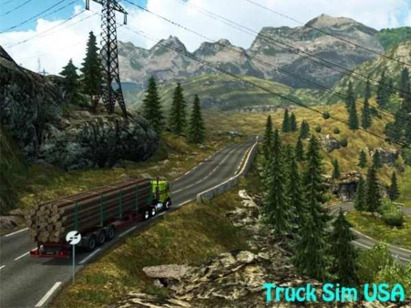 Truck Simulator Usa 1 تصوير الشاشة