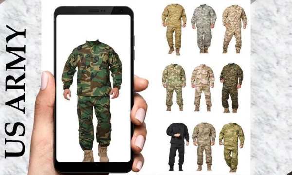 US Commando Suit Photo Montage:army Uniform Editor 3 تصوير الشاشة