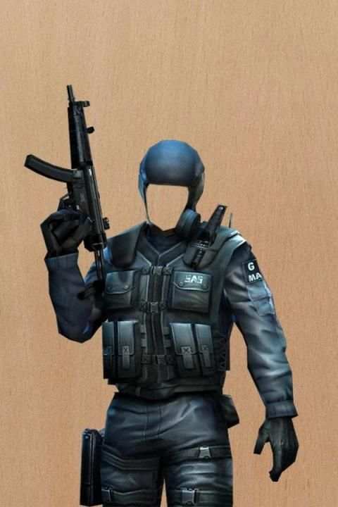 SWAT Man Photo Suit screenshot 3