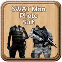 SWAT Man Photo Suit on 9Apps