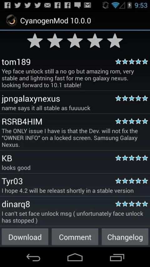 ROM Manager screenshot 5