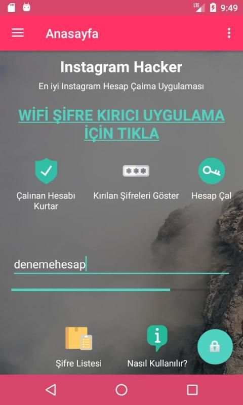 InstaHacker Şifre Kırıcı Prank 3 تصوير الشاشة