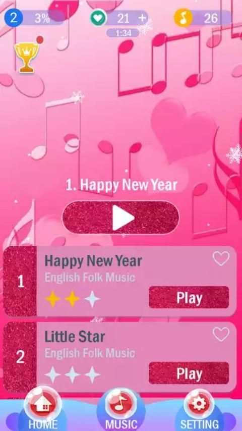 Pink Piano Tiles 2 screenshot 4