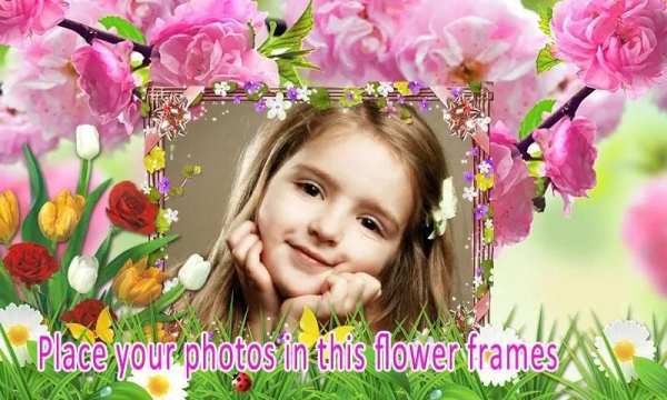 Flower frame photo editor स्क्रीनशॉट 5